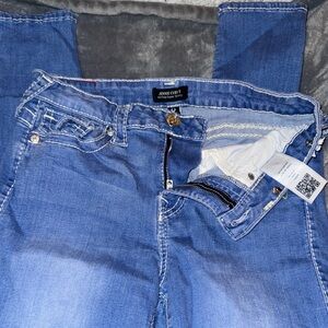 True Religion High Rise Blue Jeans